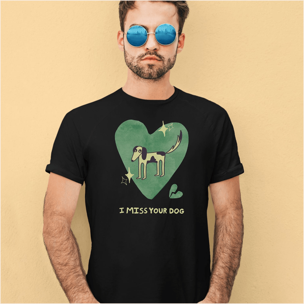 Addison Grace I Miss Your Dog Shirt Best Father's Day Gifts For Husband Gifts For Best Friend