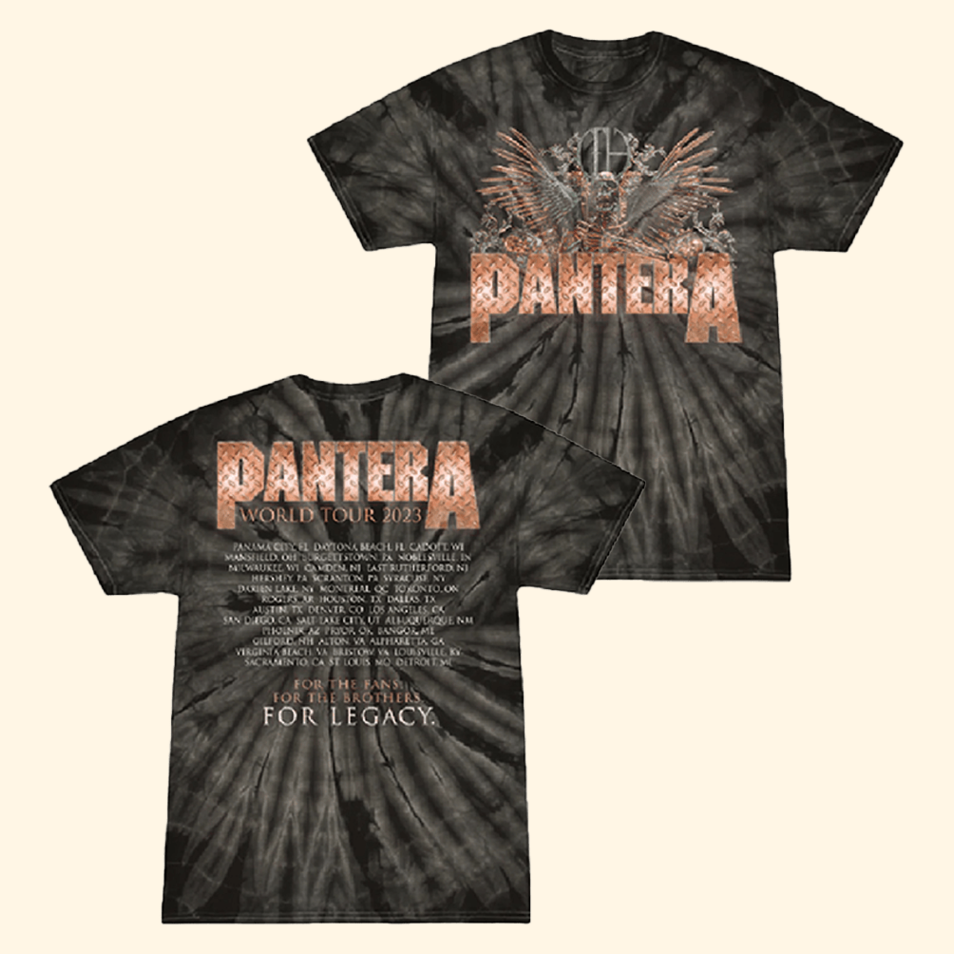 Admat Tie Dye T-Shirt Pantera Merch Birthday Gifts For Father's Day Ideas BFF Gifts