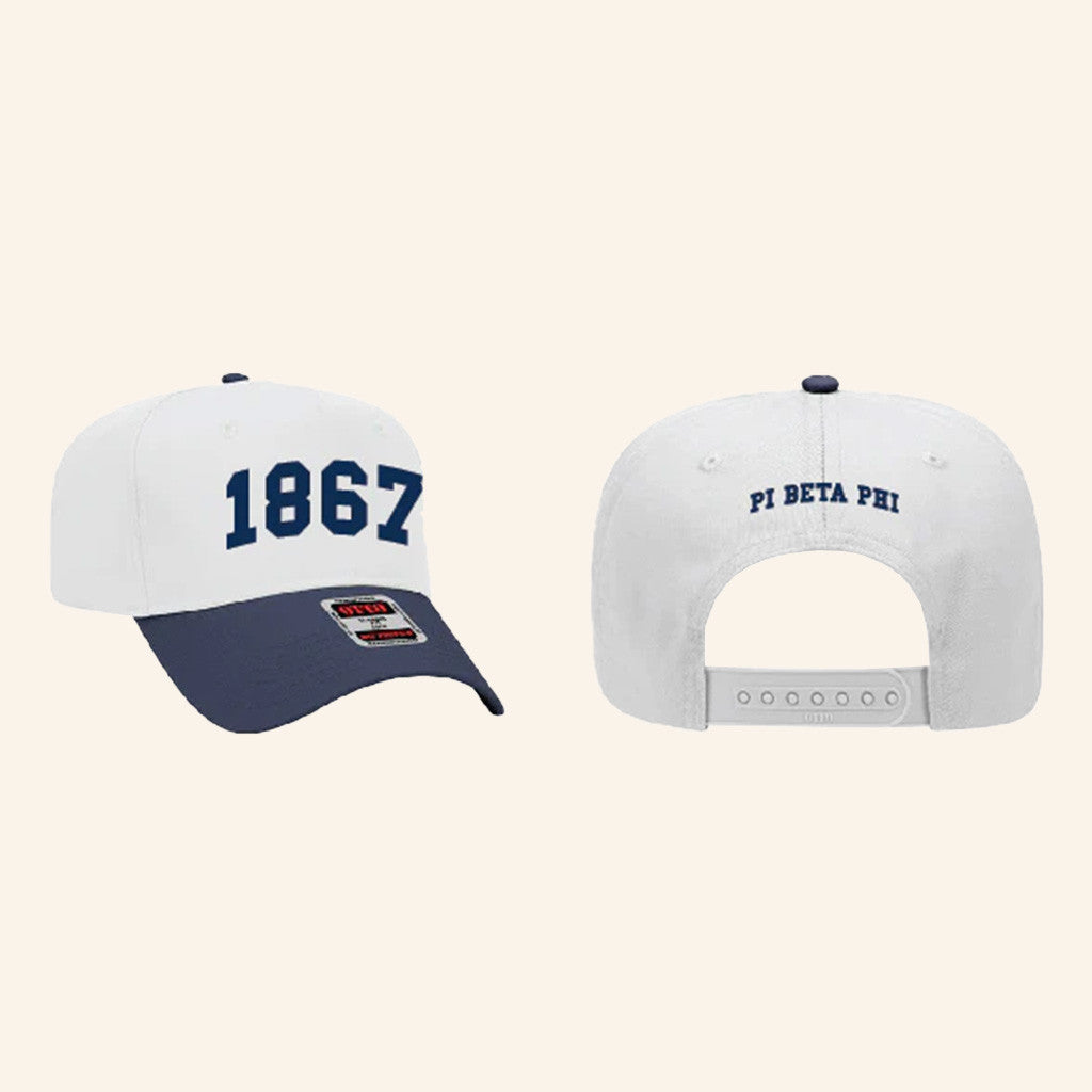 ADPI Merch 1867 Pi Beta Phi Embroidered Hat Gifts For Dudes