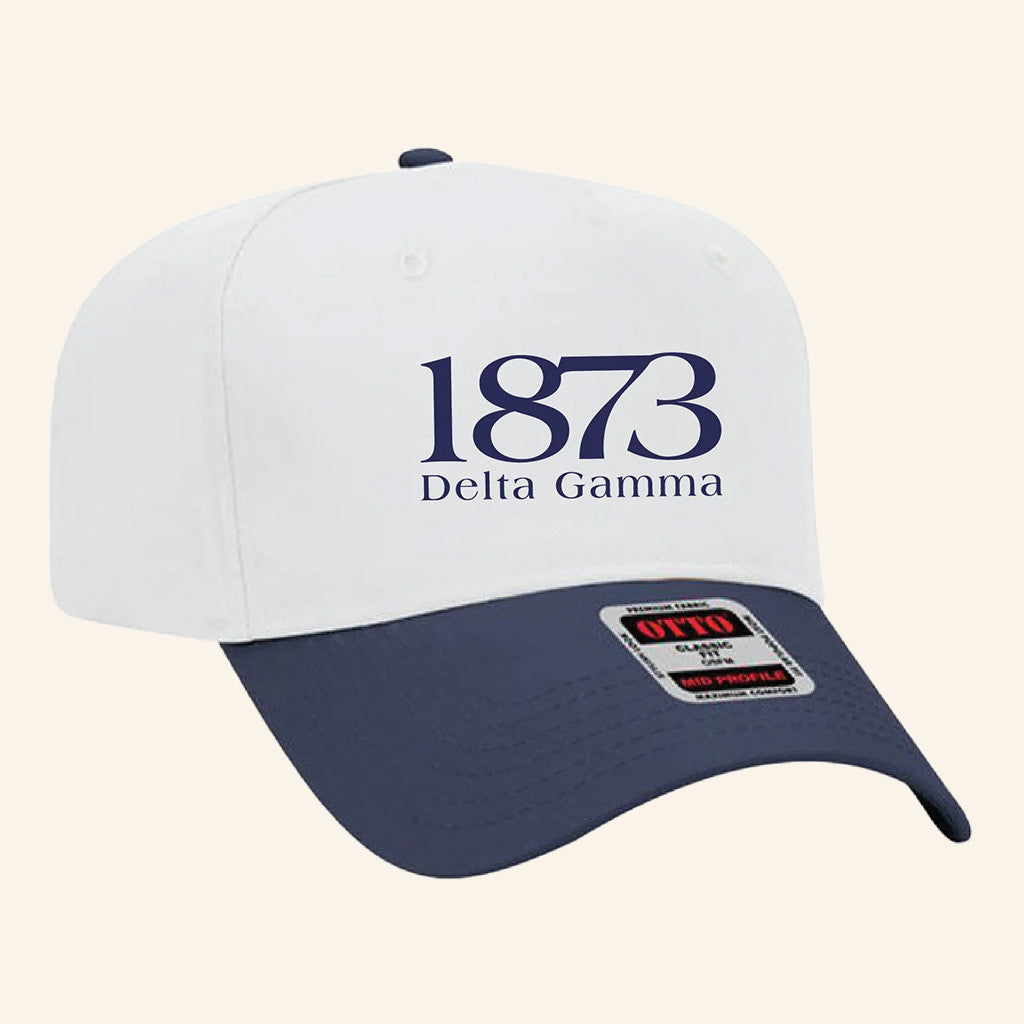 ADPI Merch 1873 Delta Gamma Embroidered Hat Birthday Presents For Boyfriend