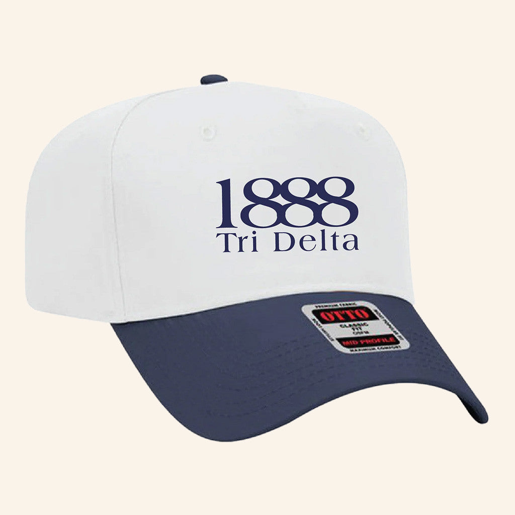 ADPI Merch 1888 Tri Delta Embroidered Hat Birthday Presents For Boyfriend