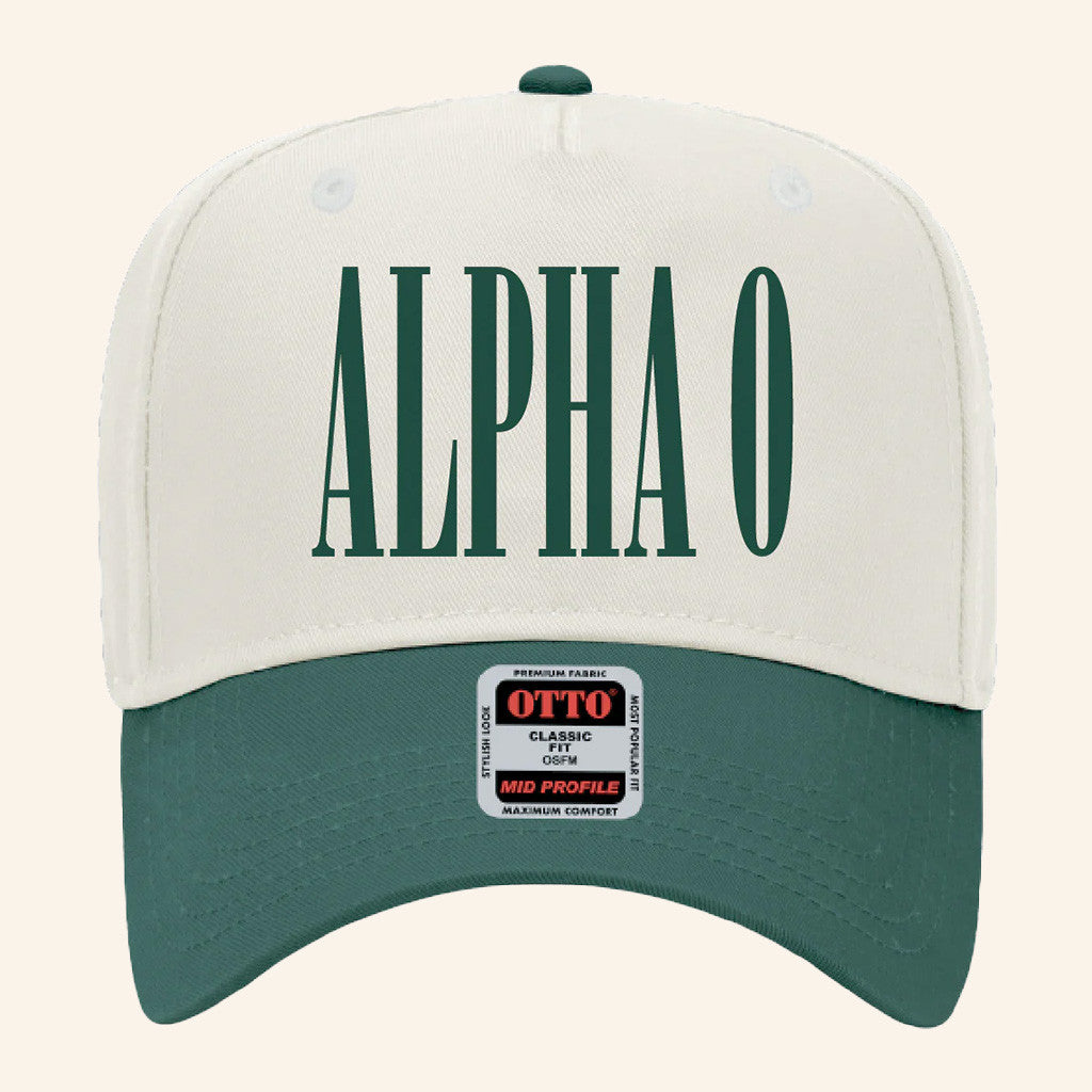 ADPI Merch Alpha 0 Embroidered Hat Gifts For Husband
