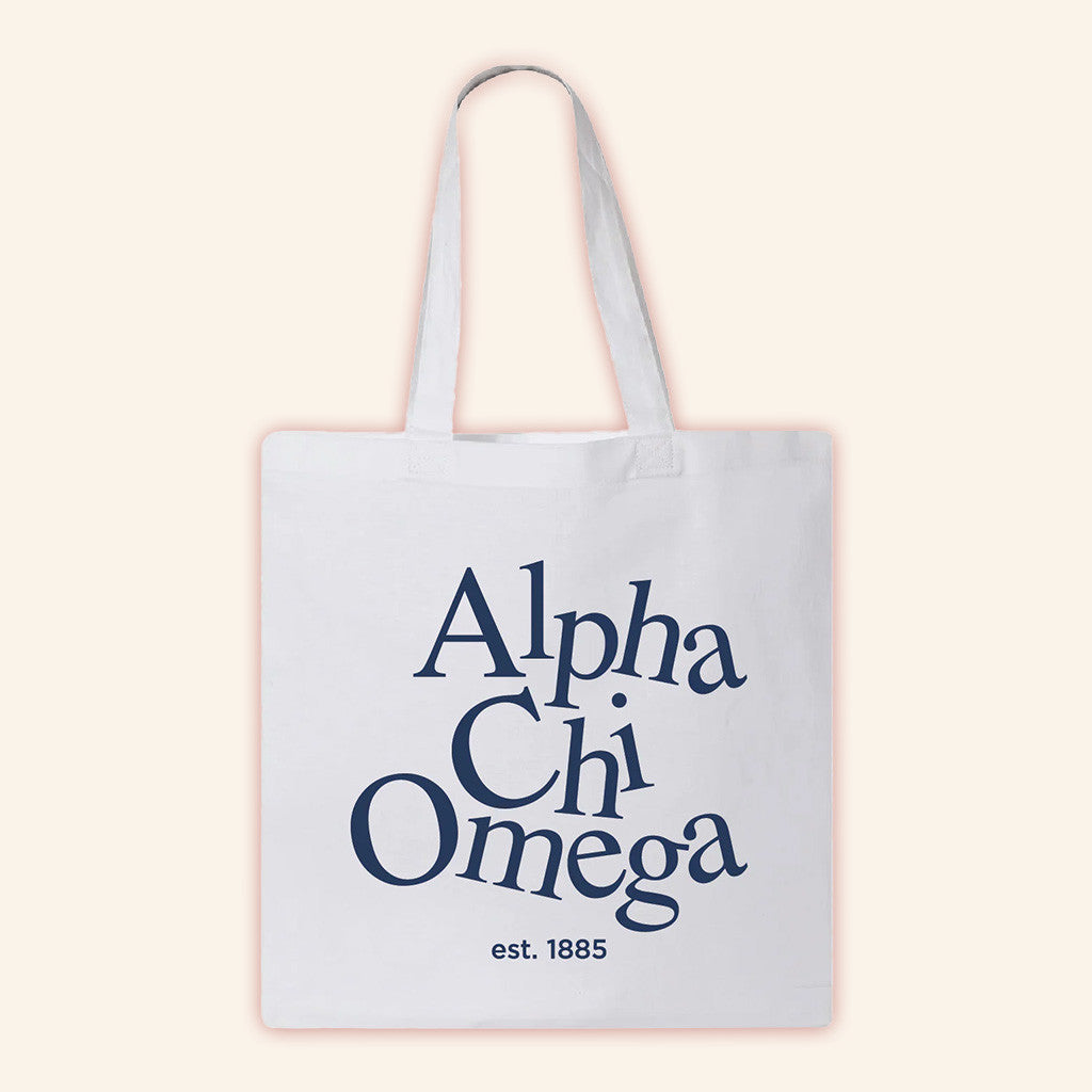 ADPI Merch Alpha Chi Omega Tote Bag Best Gifts For Girlfriend