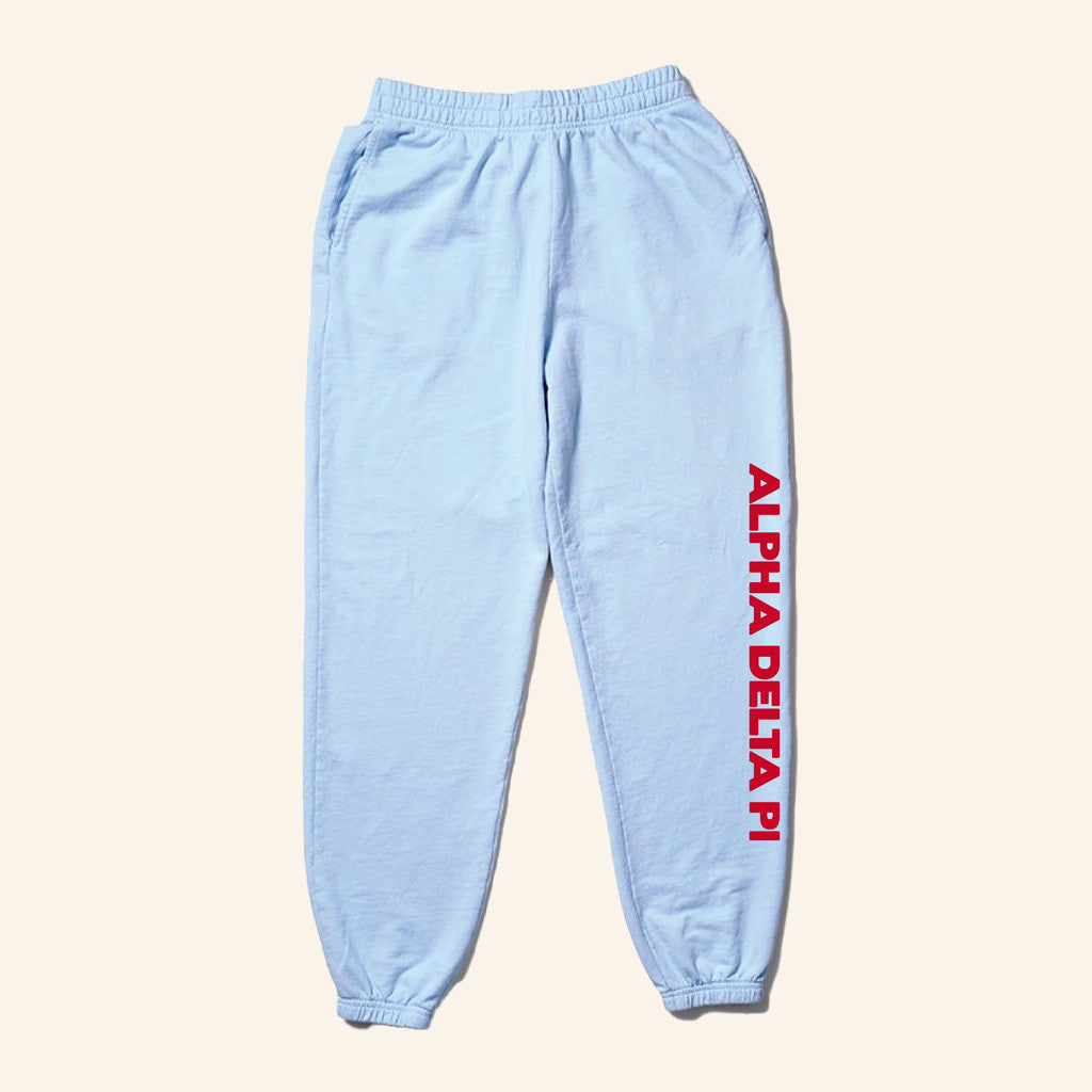 ADPI Merch Alpha Delta Pi Cherry Arctic Blue Joggers Gift Ideas For Her