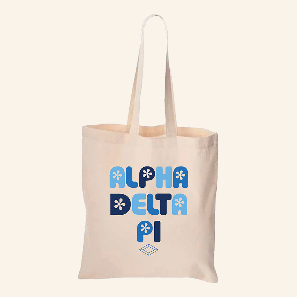 ADPI Merch Alpha Delta Pi Diamond Tote Bag Gifts For Wife
