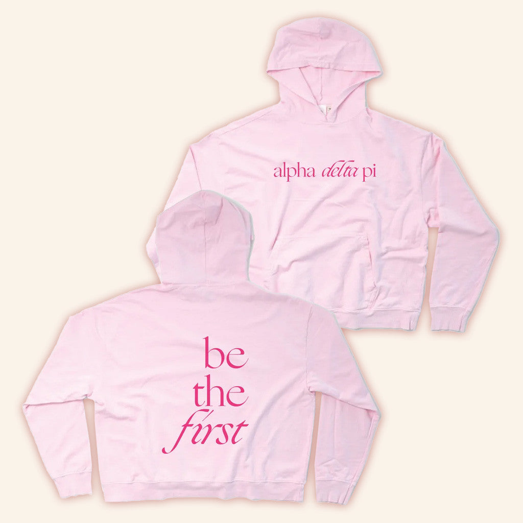 ADPI Merch Alpha Delta Pi Motto Hoodie Gifts For Girlfriend