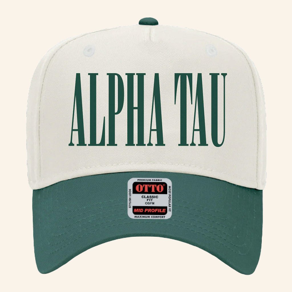 ADPI Merch Alpha Tau Embroidered Hat Best Gifts For Husband