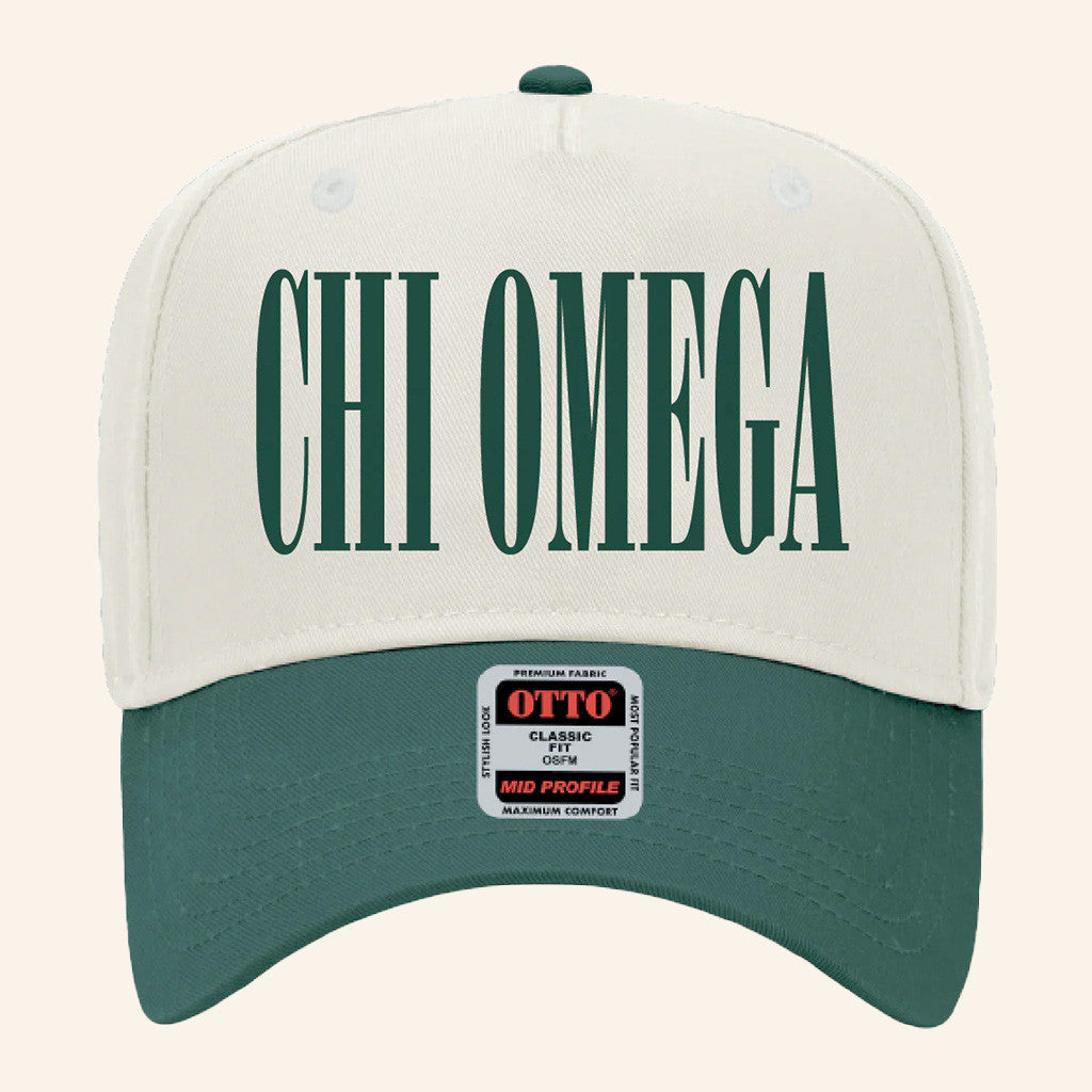 ADPI Merch Chi Omega Embroidered Hat Birthday Ideas For Husband