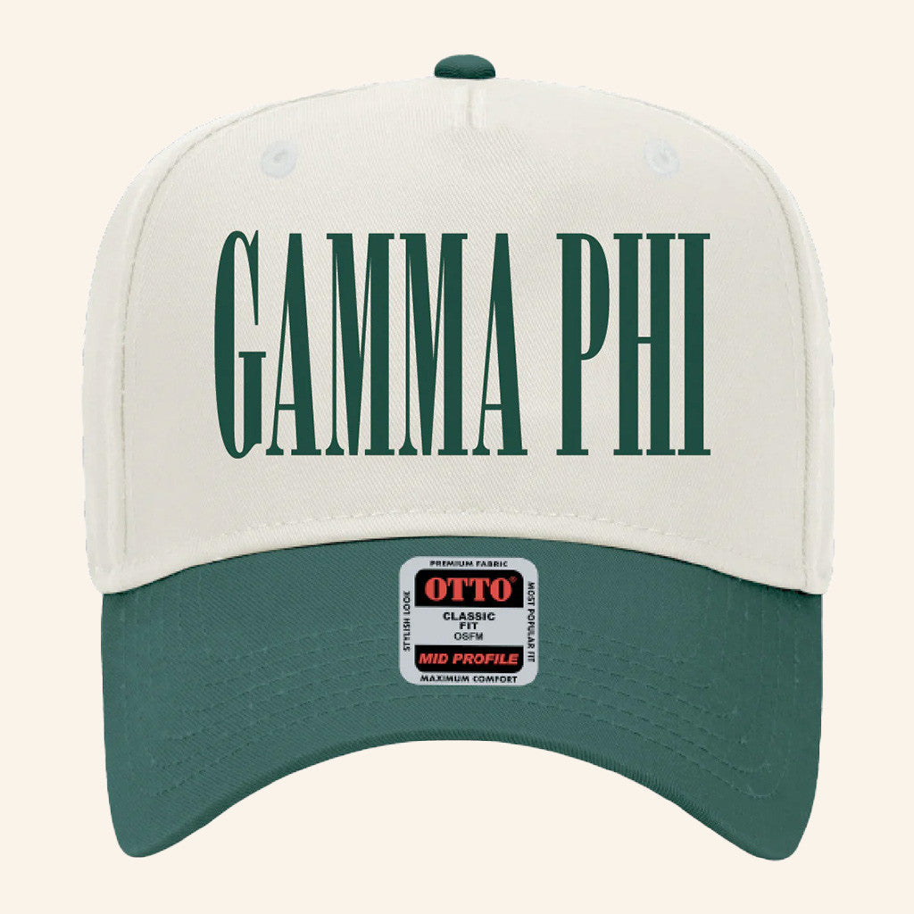 ADPI Merch Gamma Phi Embroidered Hat Birthday Present For Husband