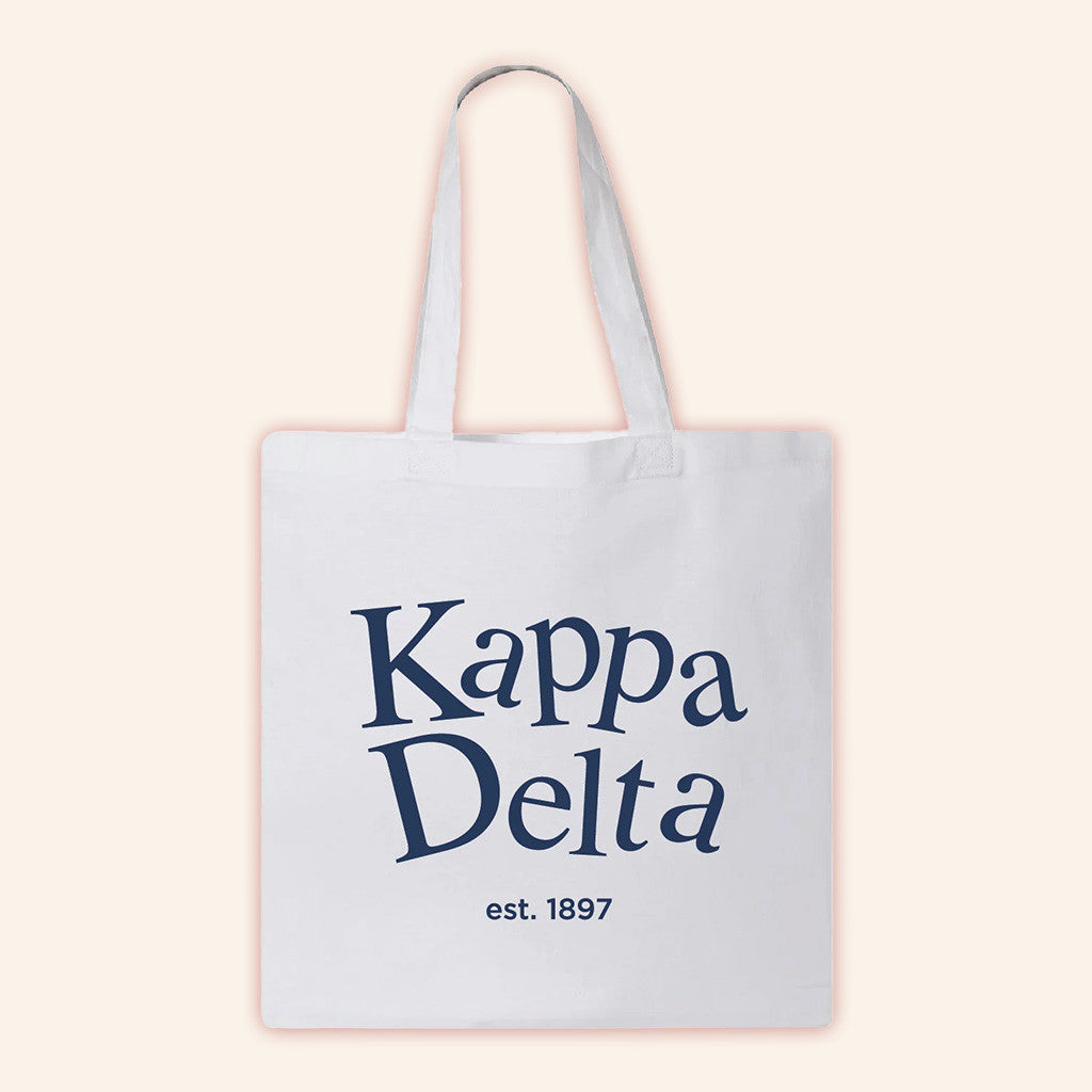 ADPI Merch Kappa Delta Tote Bag Gifts For Mother