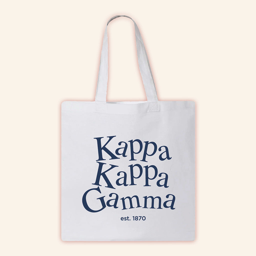 ADPI Merch Kappa Kappa Gamma Tote Bag Gift Ideas For Friends