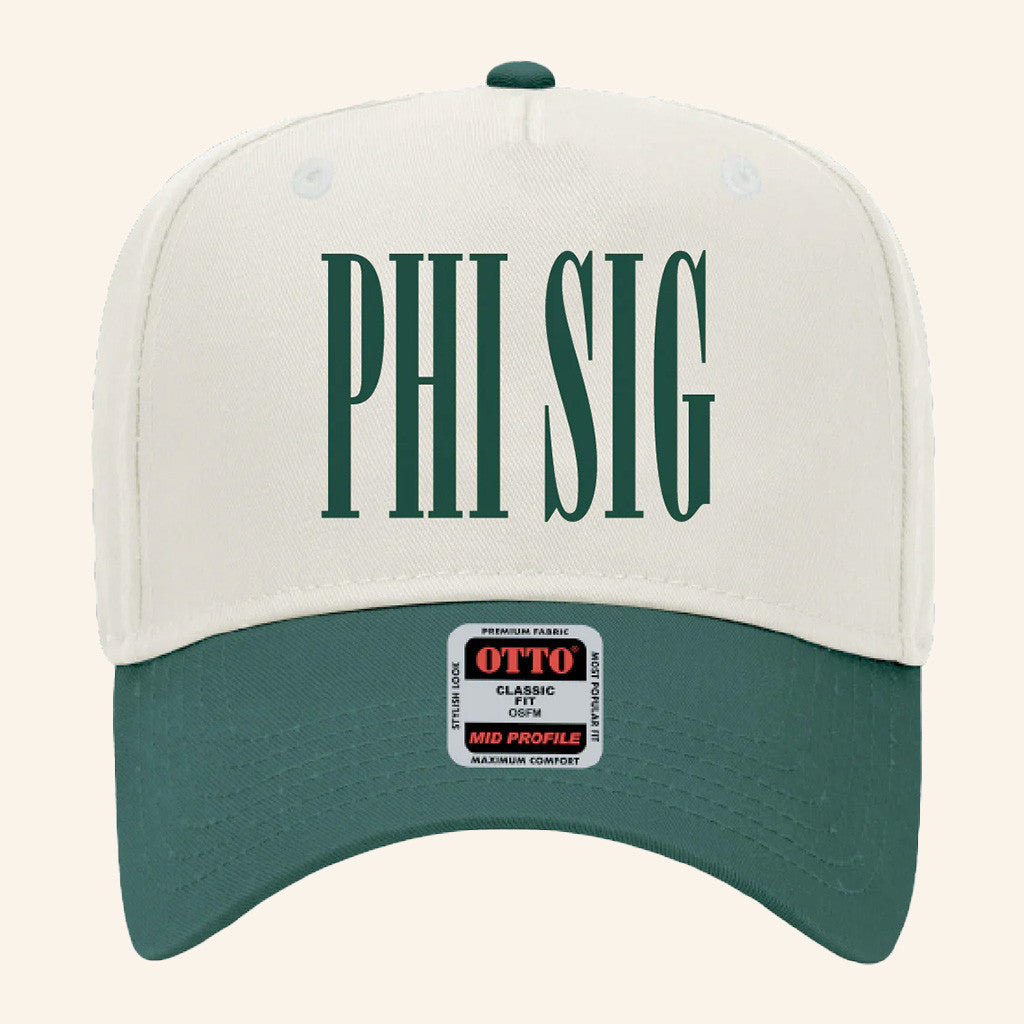ADPI Merch Phi Sig Embroidered Hat Unique Gifts For Husband