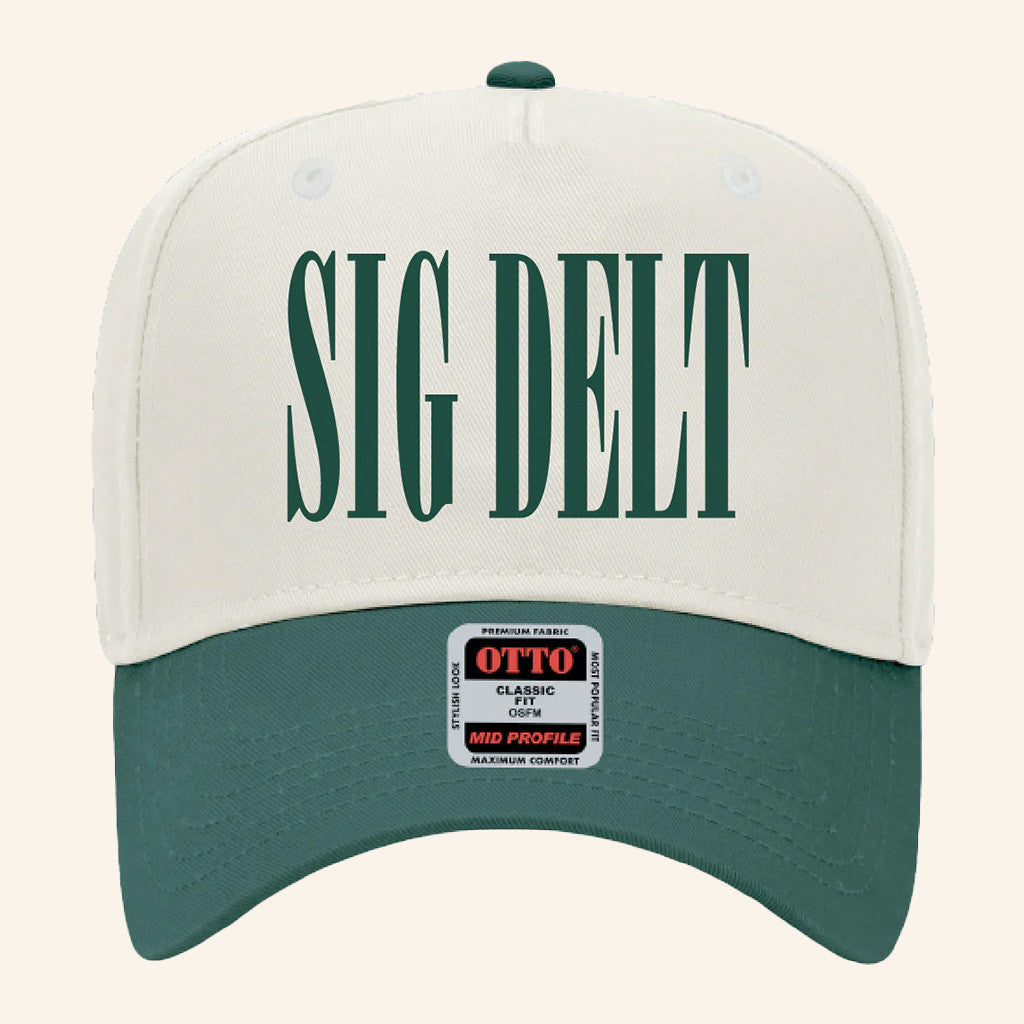 ADPI Merch Sig Delt Embroidered Hat Unique Gifts For Husband