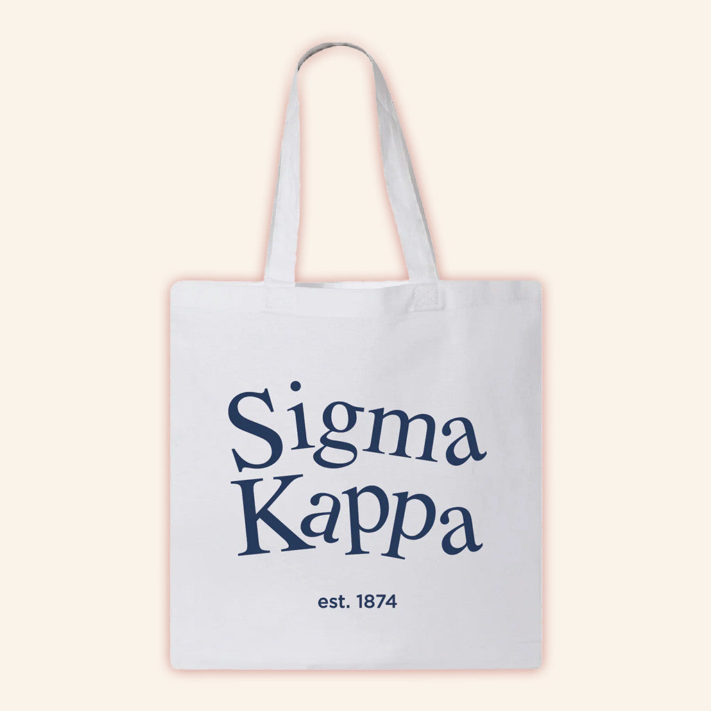 ADPI Merch Sigma Kappa Tote Bag Gift Ideas For Besties