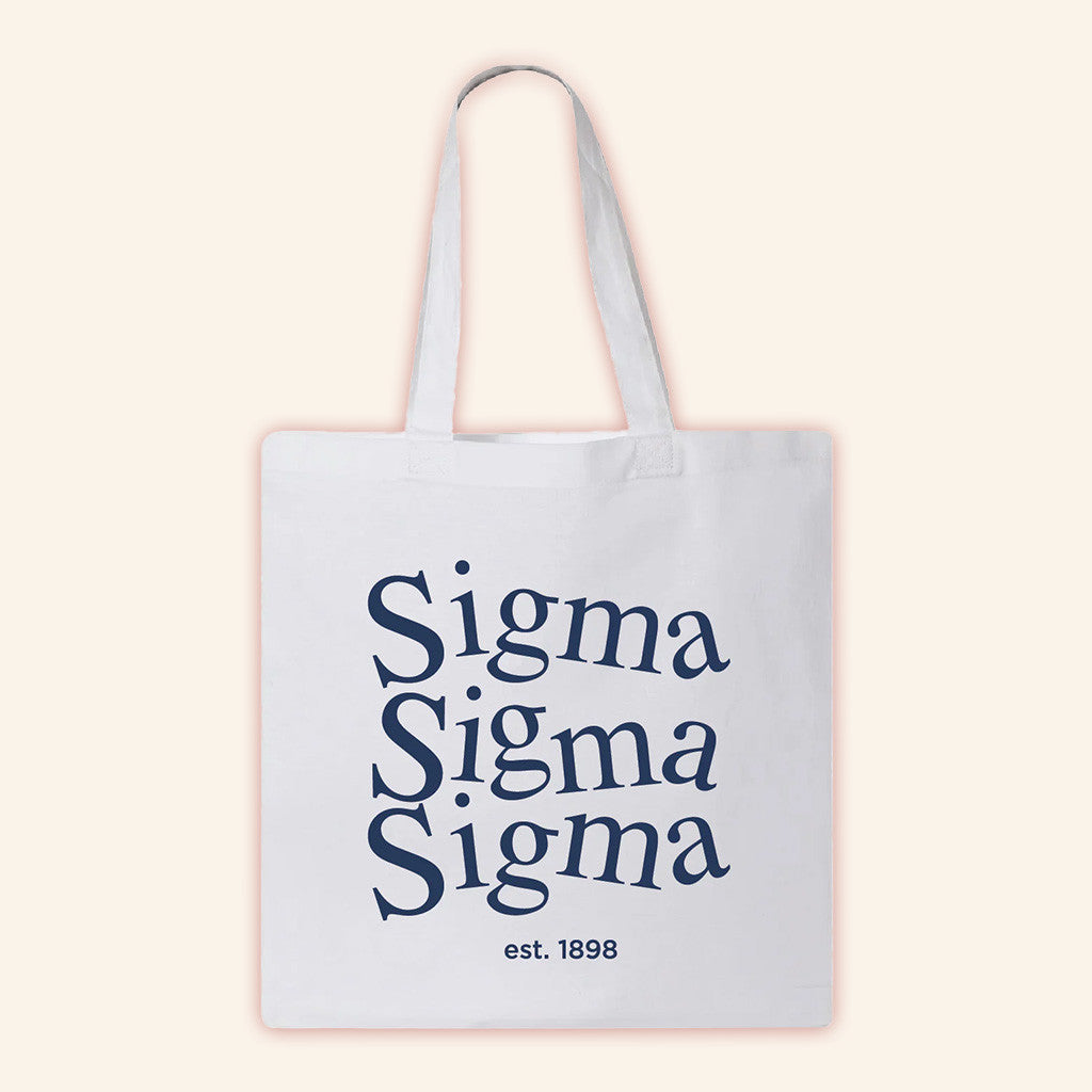 ADPI Merch Sigma Sigma Sigma Tote Bag Gift Ideas For Besties