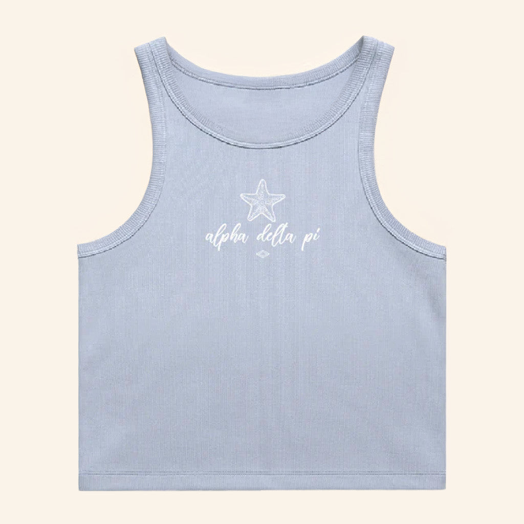 ADPI Merch Starfish Alpha Delta Pi Tank Birthday Gift Ideas For Wife
