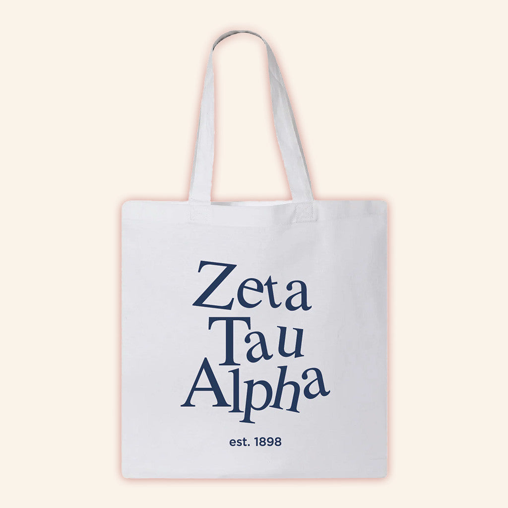 ADPI Merch Zeta Tau Alpha Tote Bag Gift Ideas For Best Friends