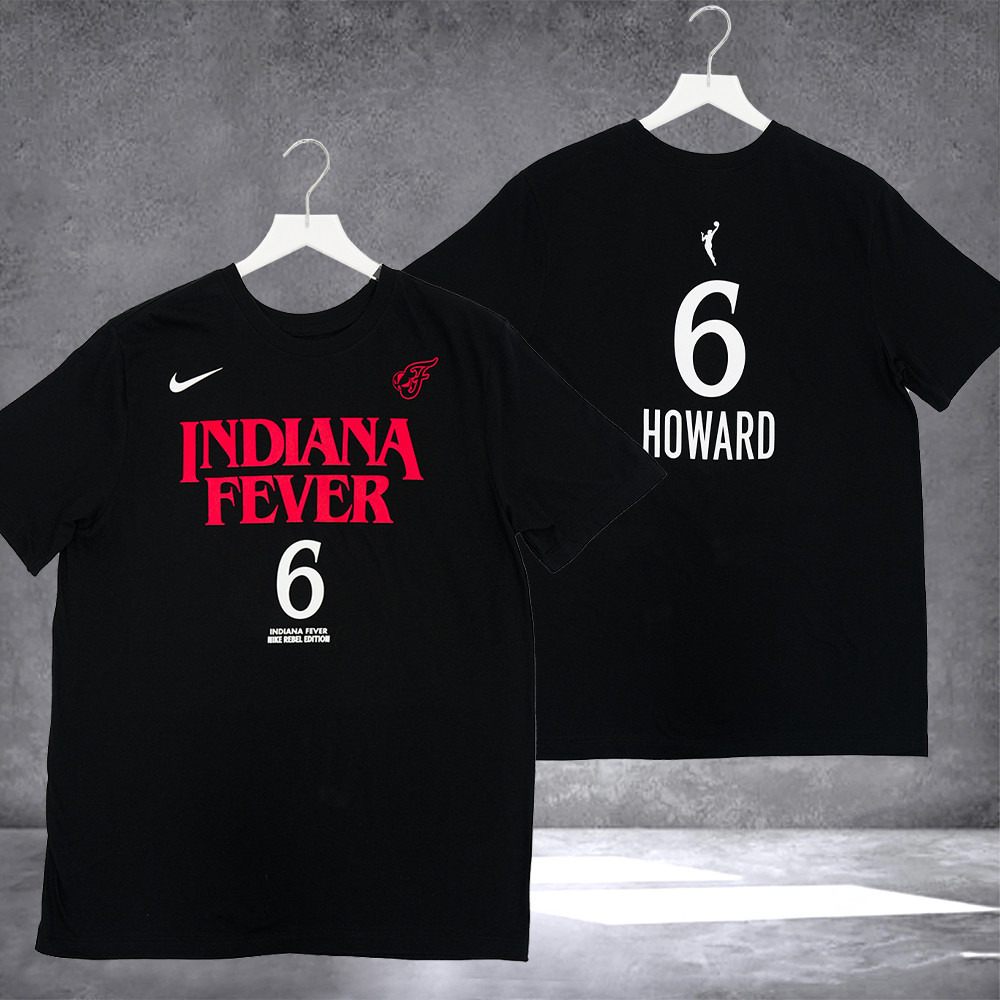 Adult Indiana Fever 6 Natasha Howard Stranger Things Rebel Shirt Gift For Basketball Lover