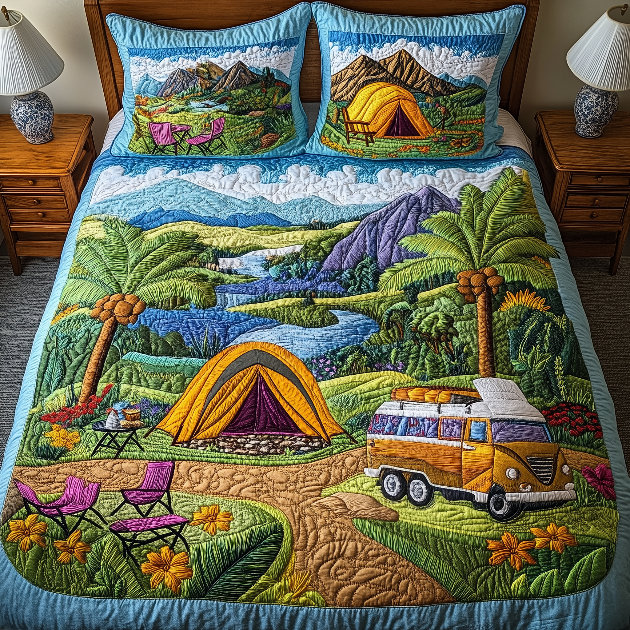 Adventure Awaits Quilted Bedding Set Duvet Cover Bedspread Set Item Meaningful Gifts For Mom