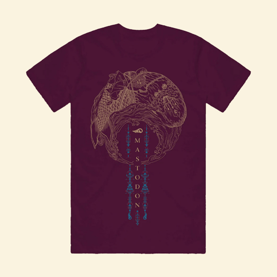 Ahab's Demise T-Shirt Mastodon Rocks Merch Birthday Gifts For Music Lovers Gifts For BFF