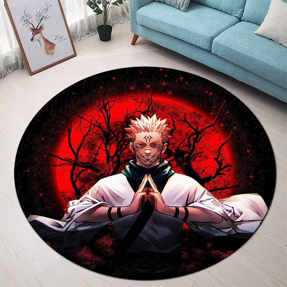Akatsuki Moonlight Rug Anime Carpet Mat Gifts For Anime Lovers