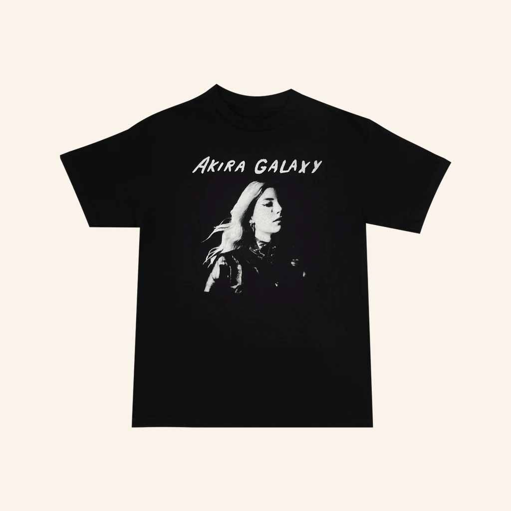 Akira Galaxy Merch Shimmer Portrait T-Shirt Gifts For Music Lovers
