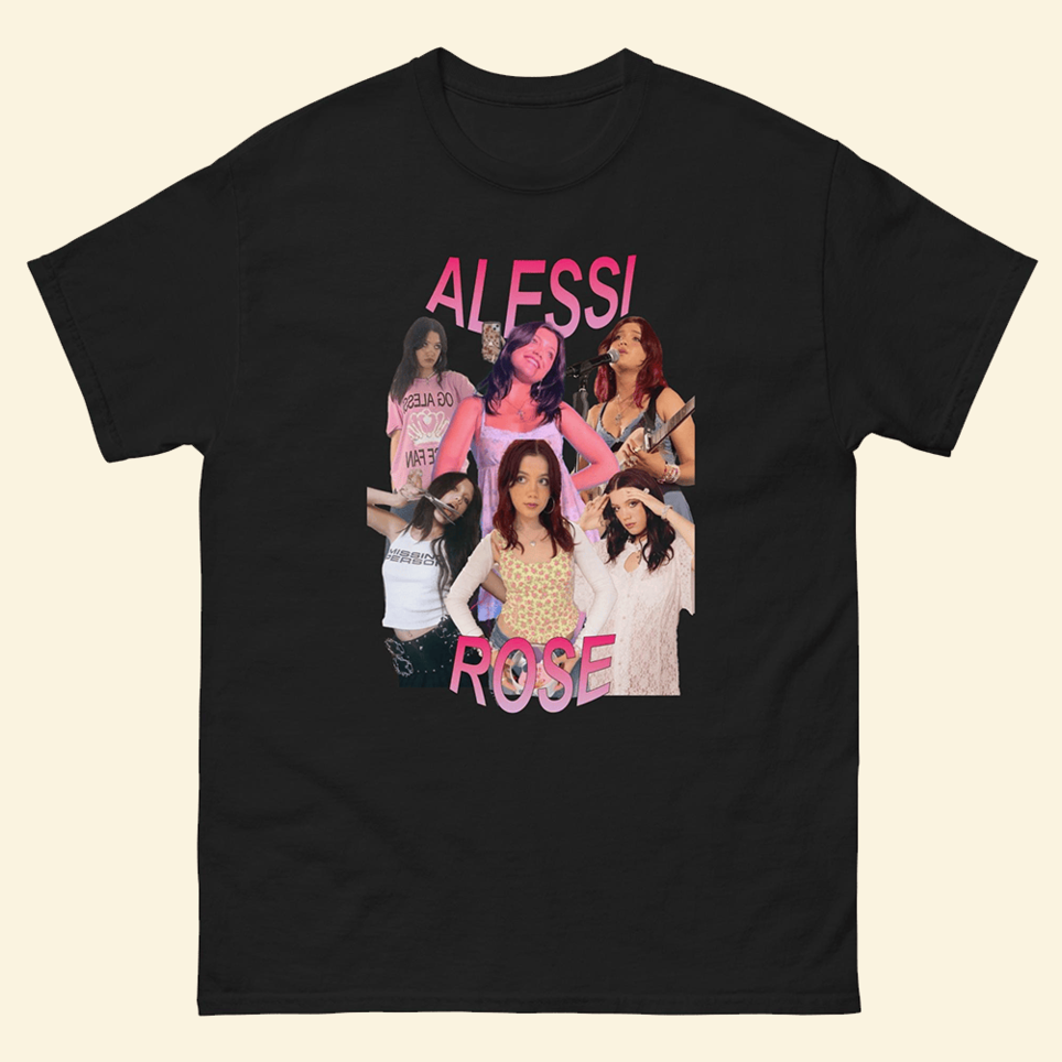 Alessi Rose Bootleg T-Shirt Alessi Rose Merch Mother's Day Gifts For Girlfriend Gift Idea for Him