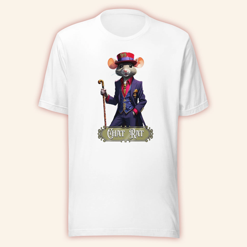 Alex Stein Merch Chat Rat 2 0 T-Shirt White Gifts For Husband