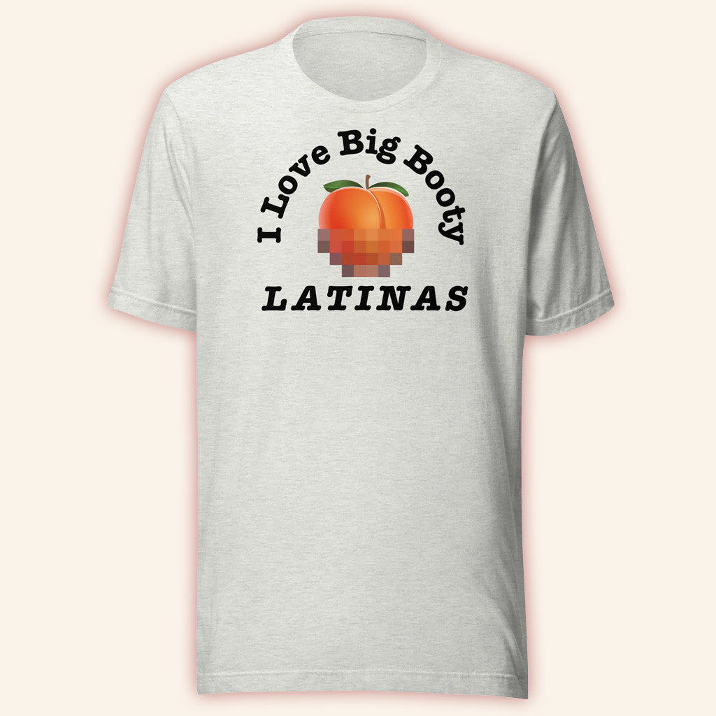 Alex Stein Merch I Love Big Booty Latinas White T-Shirt Gifts For Besties