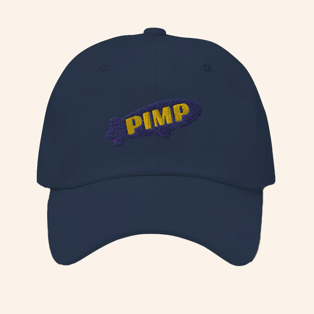 Alex Stein Merch Pimp On A Blimp Hat Embroidered Light Blue Gifts For Her