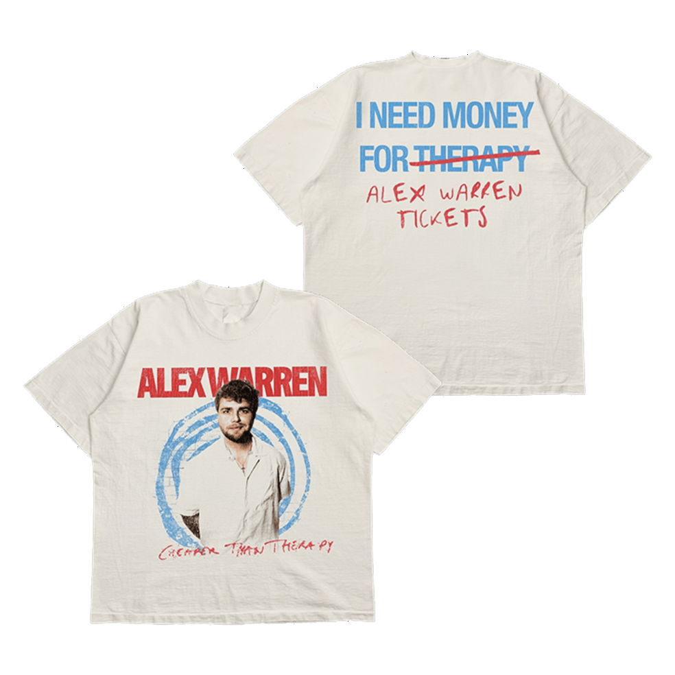 Alex Warren Merch Alex Warren T-Shirt Cheaper Than Therapy Tour Merch Father's Day Gifts