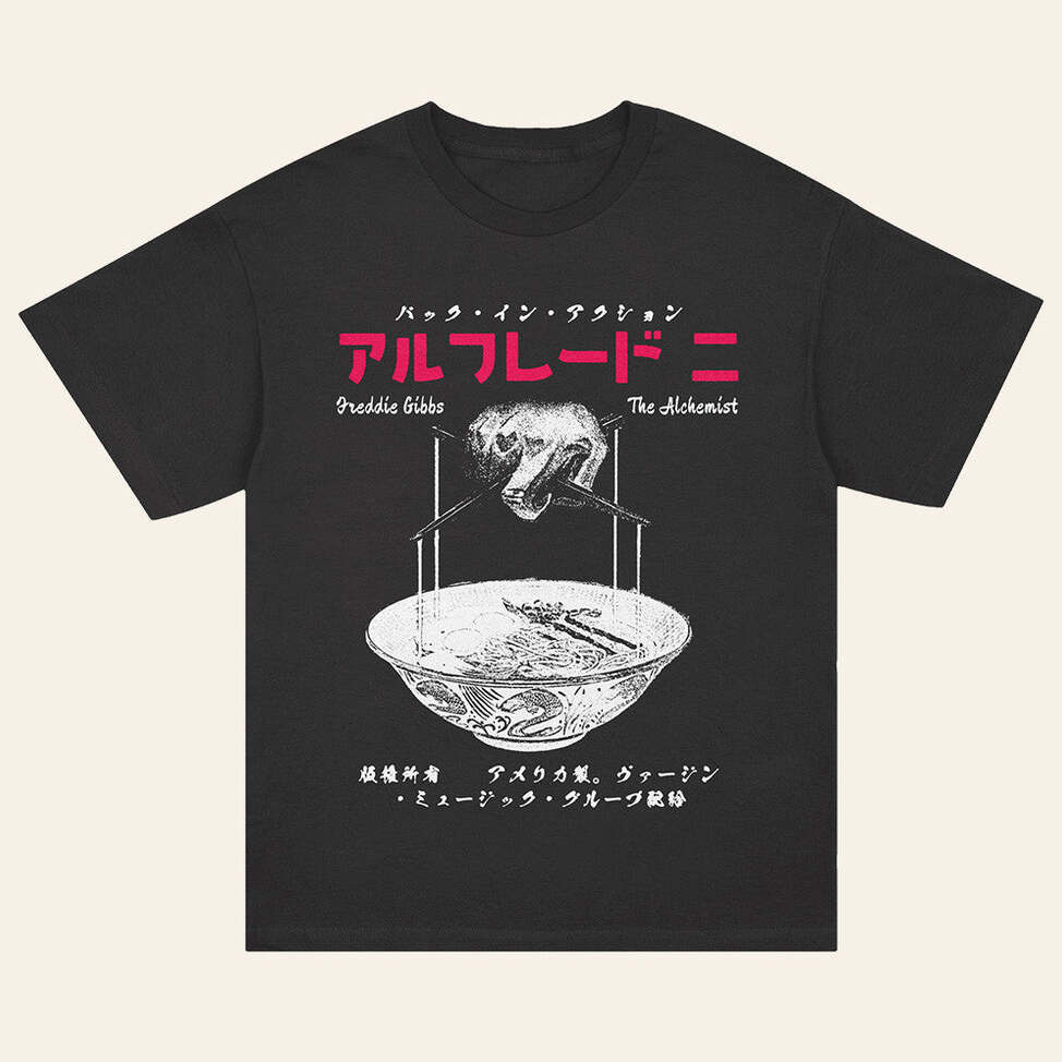 Alfredo 2 Merch Ramen T-Shirt Alfredos Tokyo Merch Freddie Gibbs Merch Gifts For Fans
