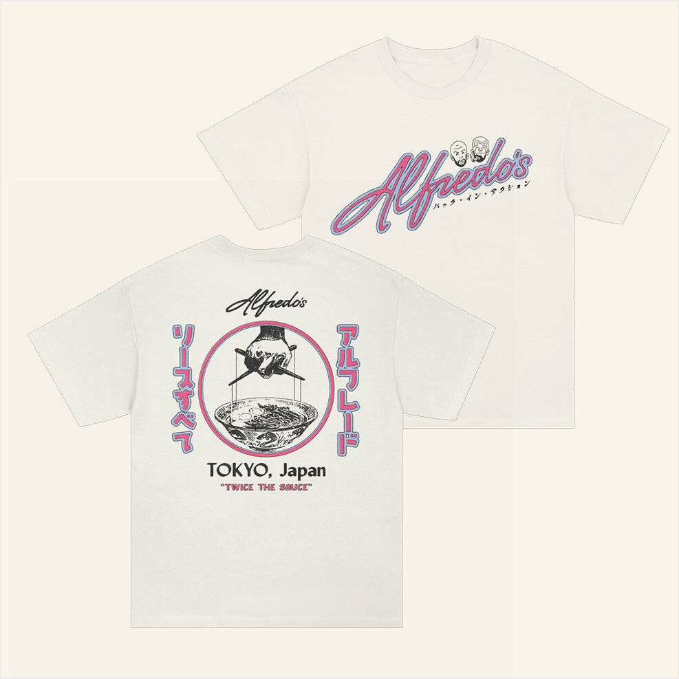 Alfredo's Tokyo Character T-Shirt Freddie Gibbs Merch Birthday Gift Ideas Christmas Presents