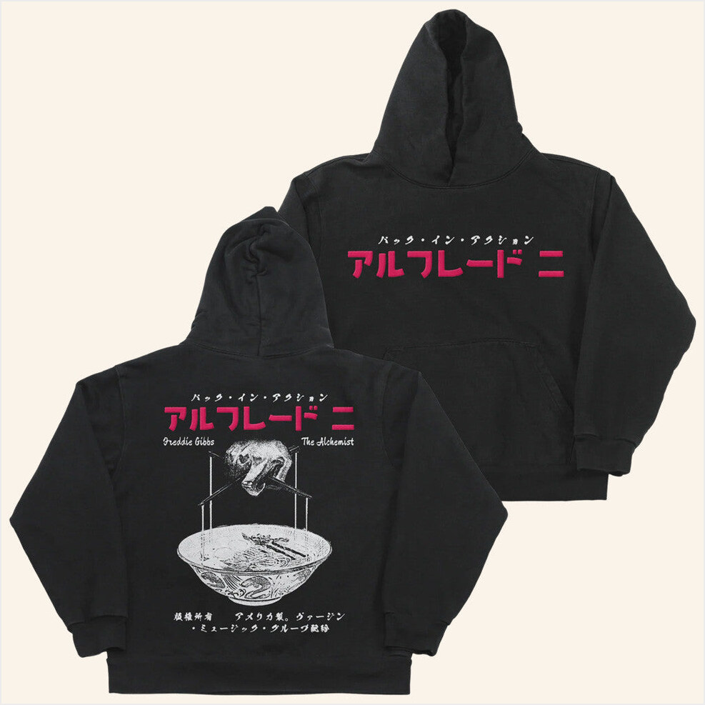 Alfredo's Tokyo Ramen Hoodie Freddie Gibbs Merch Birthday Gifts For Best Friend