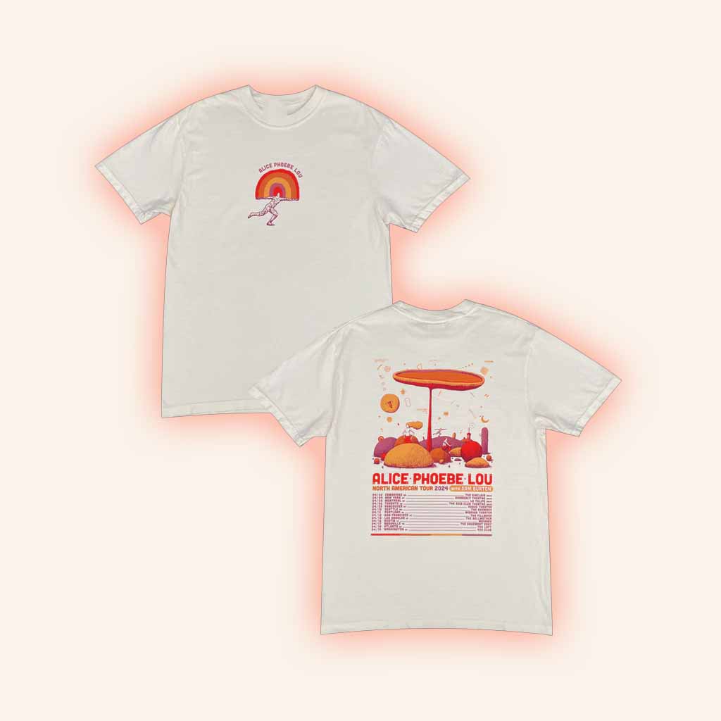 Alice Phoebe Lou Merch North American Tour 2024 T-Shirt Presents For Music Lovers