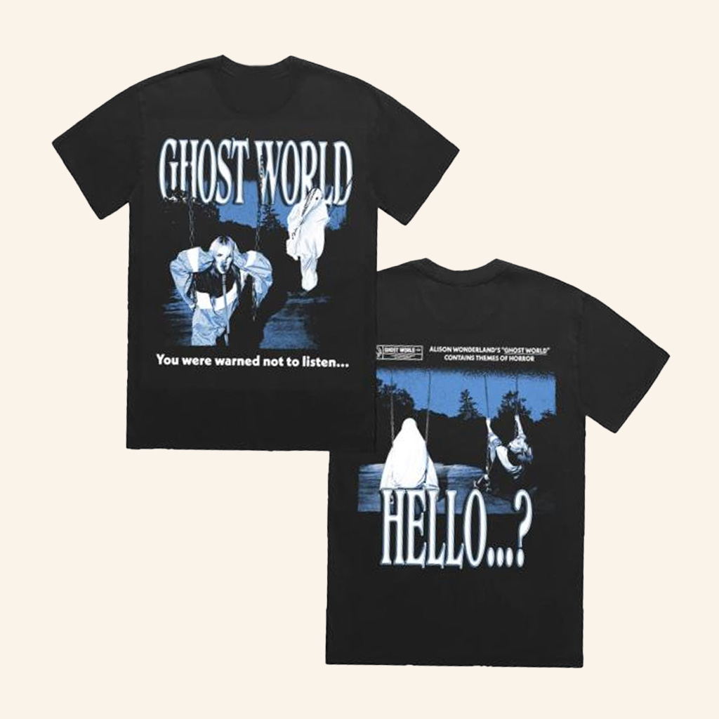 Alison Wonderland Merch Ghost World T-Shirt Gifts For Fans
