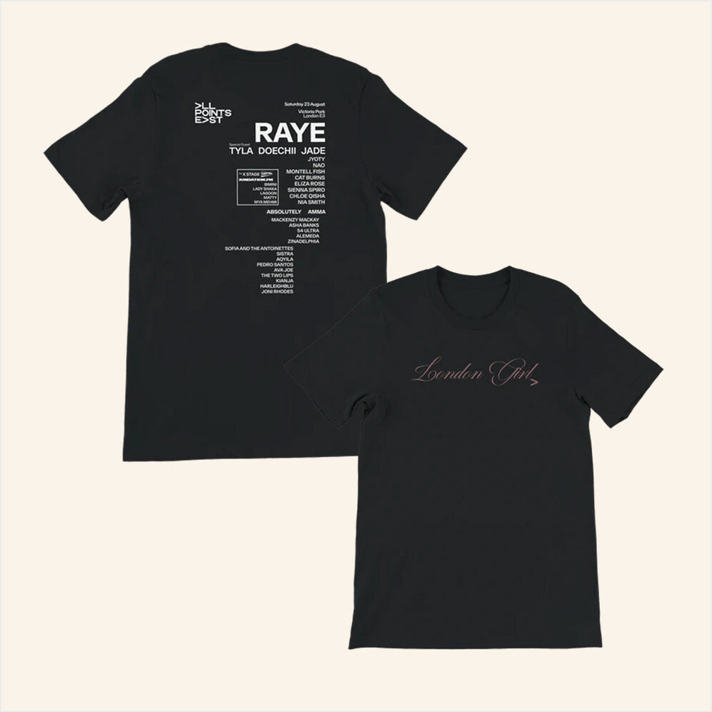 All Points East Raye 2025 T-Shirt All Points East Festival Merch Best Friend Birthday Gifts