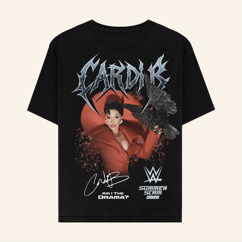 Am I The Drama X WWE Shirt Cardi B Merch Birthday Gifts For Her Gifts For BFF