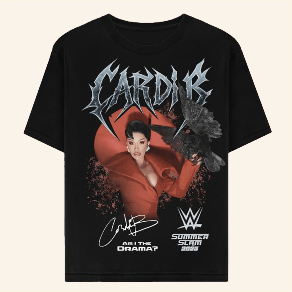 Am I The Drama X WWE Shirt Cardi B Merch Gifts For Fans Birthday Gift Ideas Christmas Presents