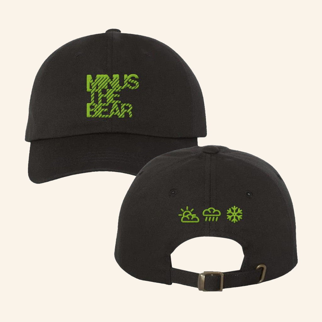 Ambient Inks Merch Embroidered OG Logo Weather Icon Hat Gifts For Best Friends