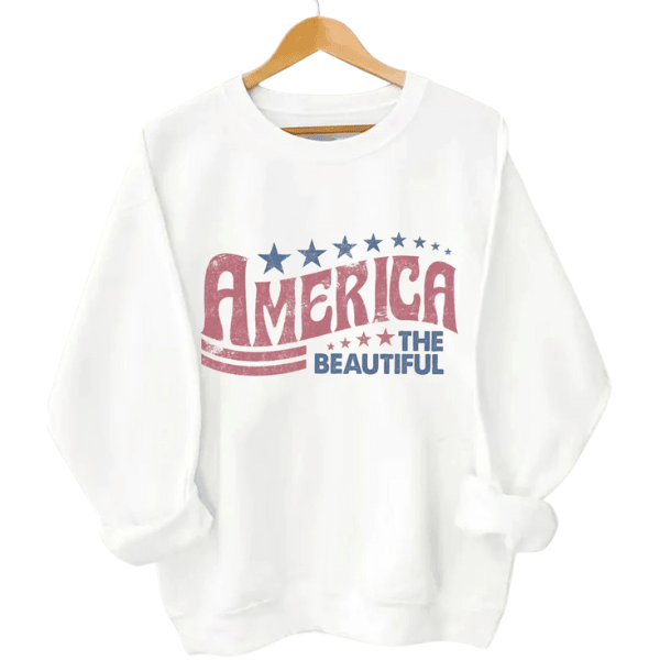 Ameria The 4th of July Sweatshirt Independence Day Gifts For American