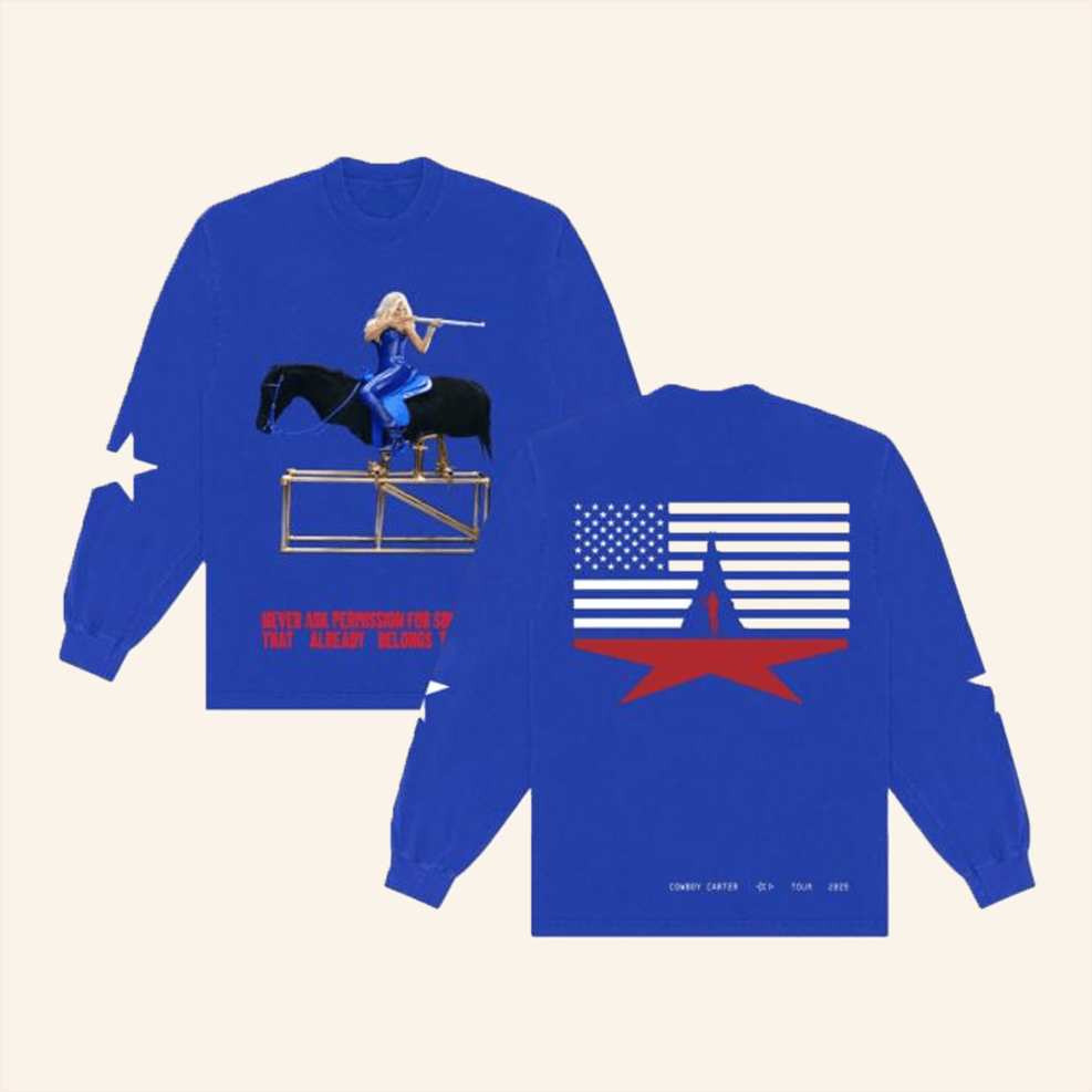 American Requiem Long Sleeve T-Shirt Beyonce Merch Gift Ideas For Fans BFF Birthday Gifts