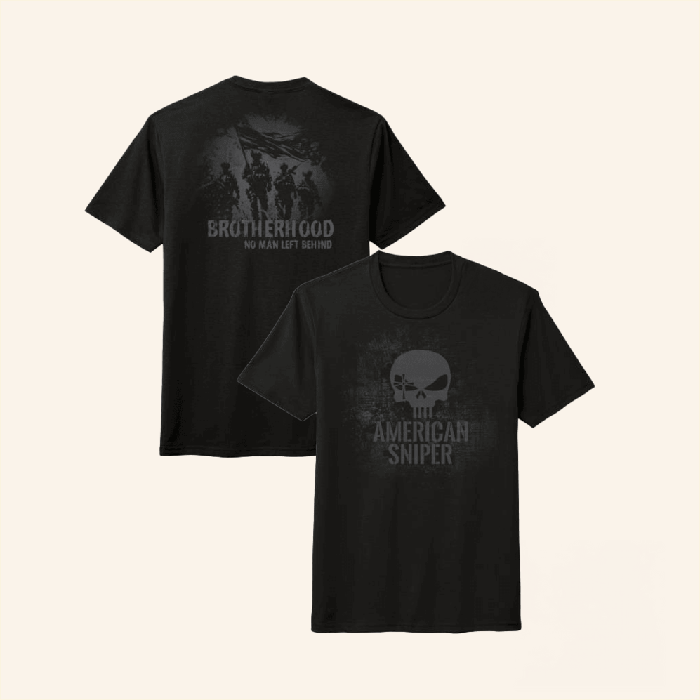 American Sniper American Sniper Brotherhood T-Shirt American Sniper Merch Him Birthday Gifts