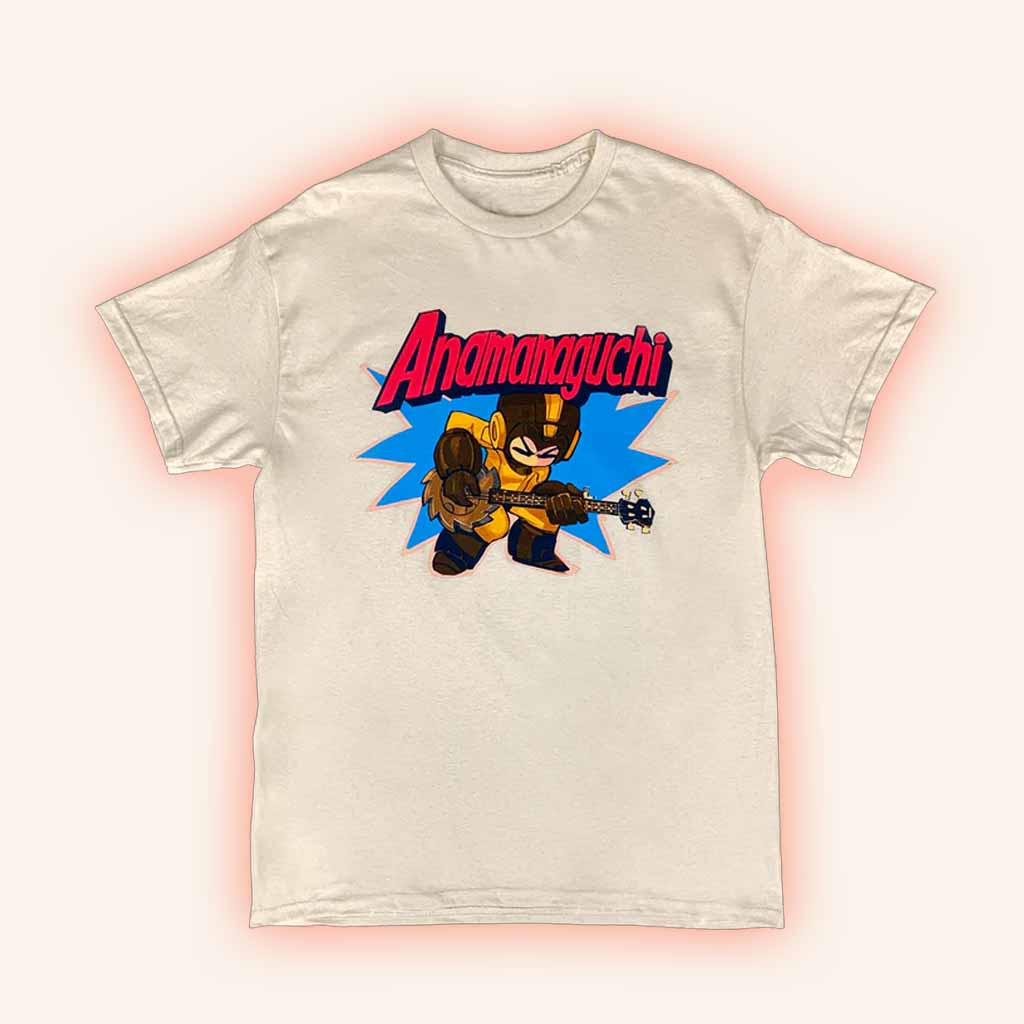 Anamanaguchi Merch Banjo Blade T-Shirt Presents For Music Lovers