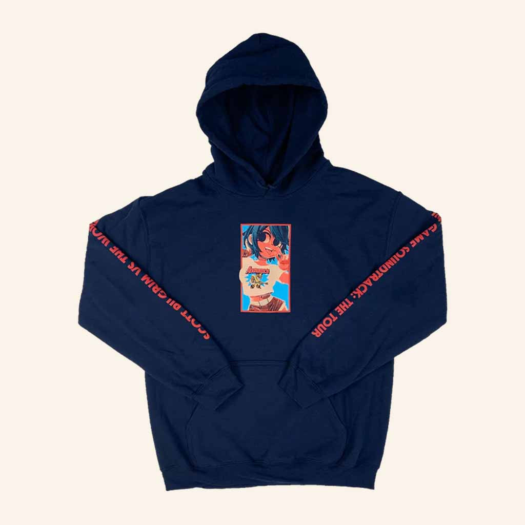 Anamanaguchi Merch Ramona Hoodie Birthday Gifts For Music Lovers