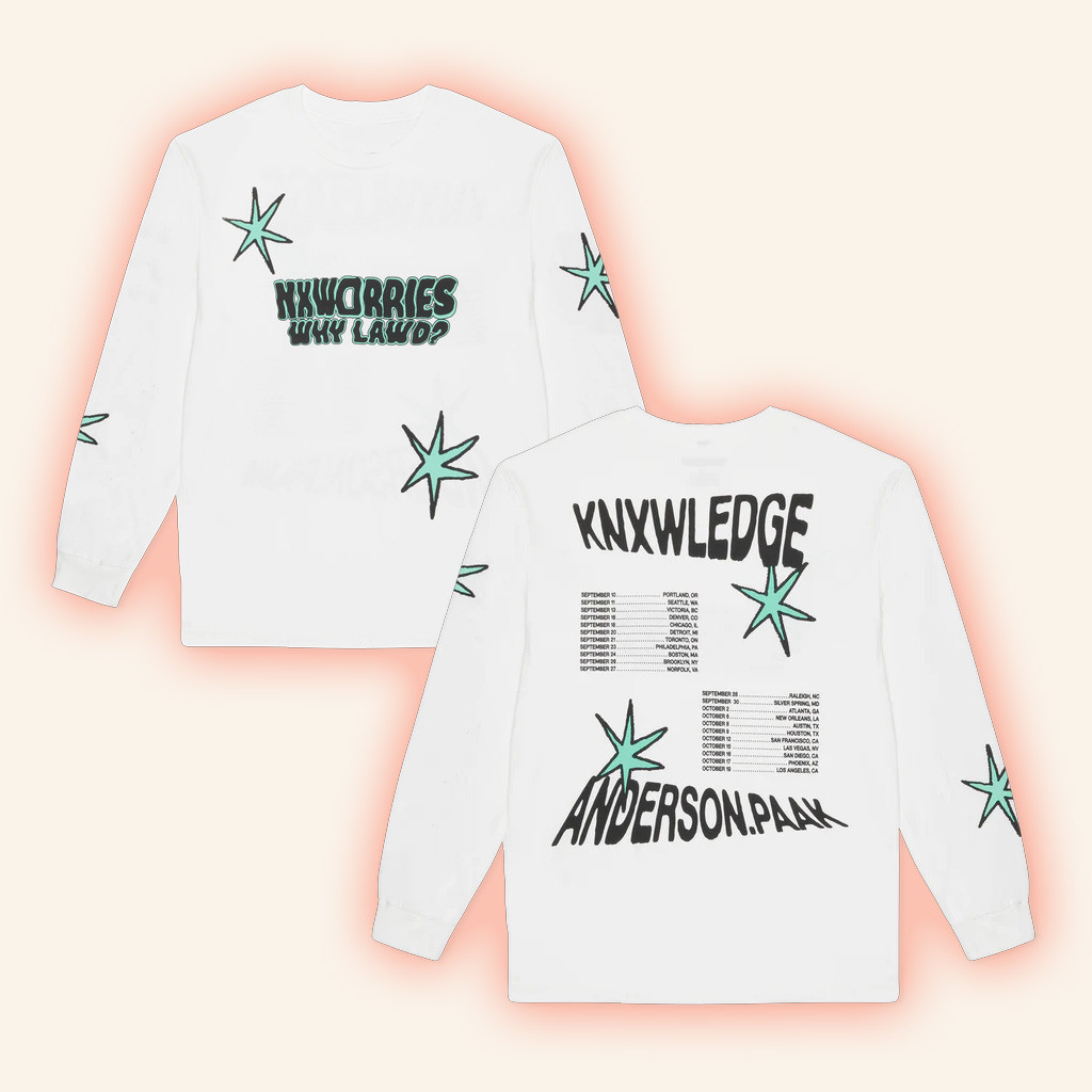 Anderson Paak Merch Starry Long Sleeve Shirt Birthday Gift Ideas For Boyfriend