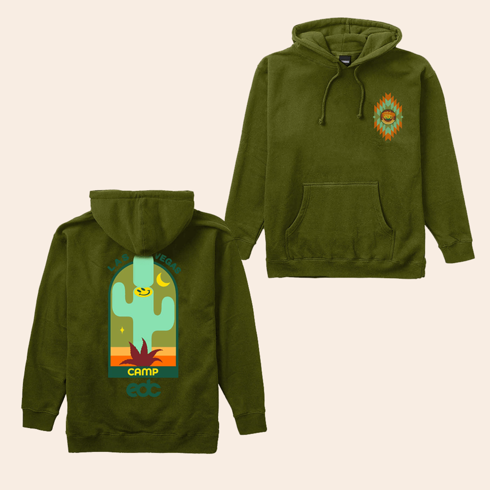 andise EDC Succulent Hoodie EDC Merch Birthday Gifts For Music Fans Father's Day Gifts For Dad