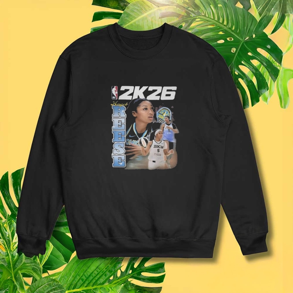 Angel Reese WNBA 2K26 Stadium Giveaway Sweatshirt 12 July 2025 WNBA Merch Fans Gifts