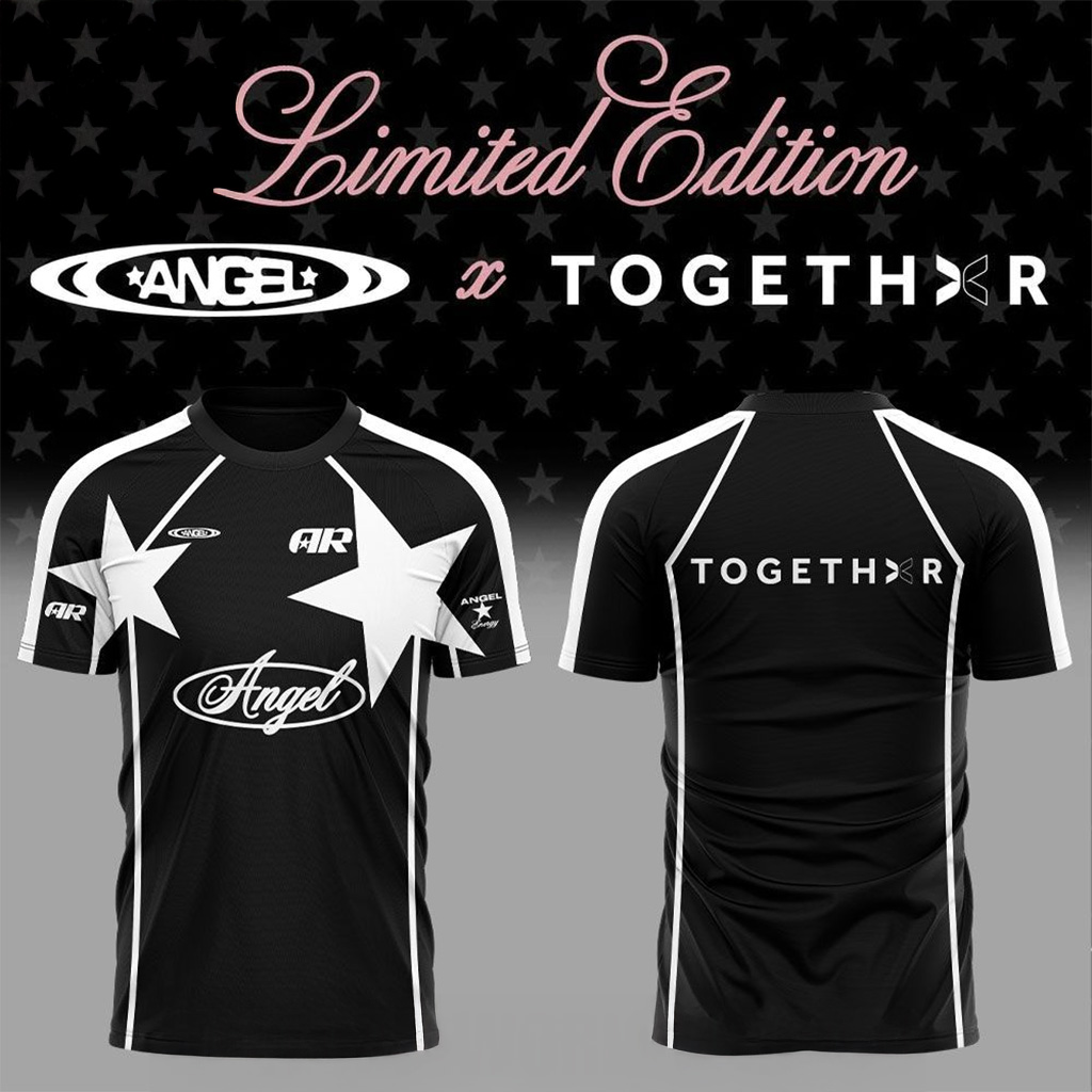 Angel Reese X Together Black T-Shirt Angel Reese Merch Basketball Enthusiast Gifts