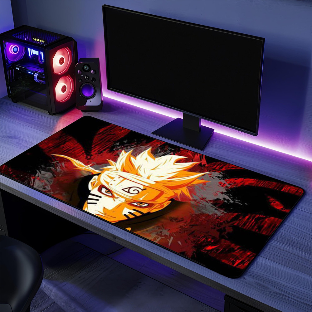 Anime Japan Naruto Print Locking Edge PC Computer Gaming Mouse Pad Anime Lovers Gifts